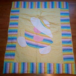 Handmade baby blanket quilt